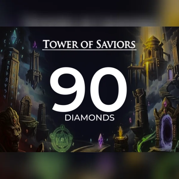 Tower of Saviors - 90 Diamonds Direct Top-Up - GLOBAL