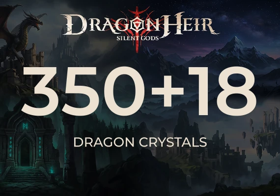 Dragonheir: Silent Gods - 350 +18 Dragon Crystal