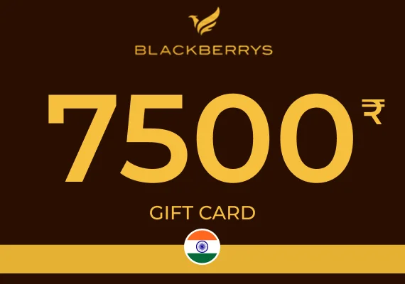 Blackberrys Gift Card 7500 INR
