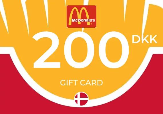 McDonald's Gift Card 200 DKK