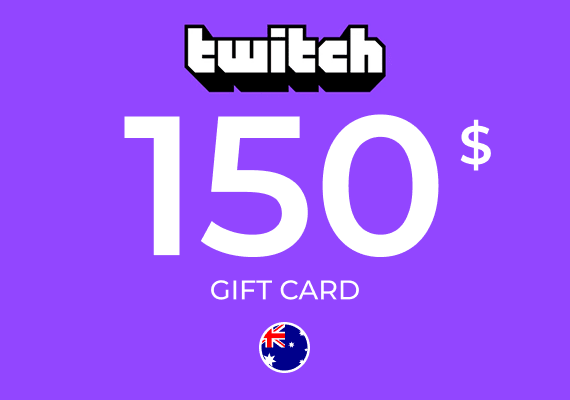 Twitch Gift Card 150 AUD