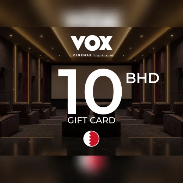 VOX Cinemas Gift Card 10 BHD Key - BAHRAIN