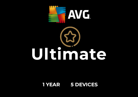 AVG Ultimate 1 Year 5 Devices