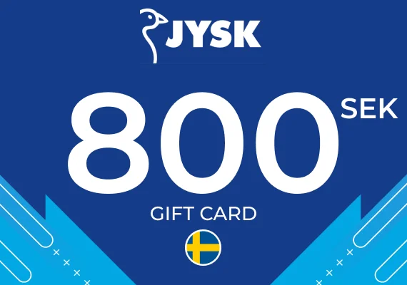 JYSK Gift Card 800 SEK