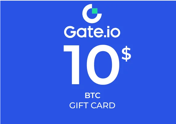 Gate.io Gift Card (BTC) 10 USD