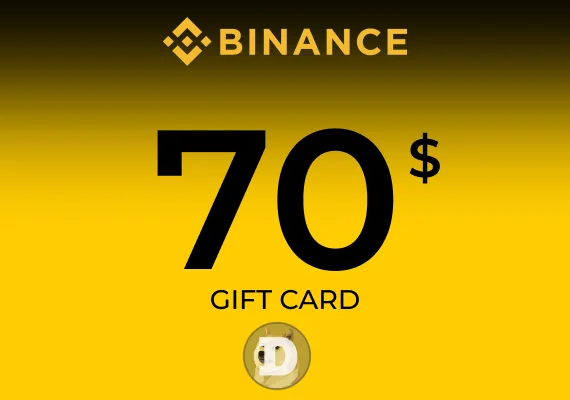 Binance Gift Card (DOGE) 70 USD