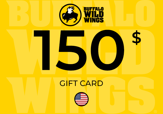 Buffalo Wild Wings Gift Card 150 USD