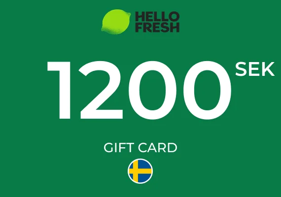 HelloFresh Gift Card 1200 SEK