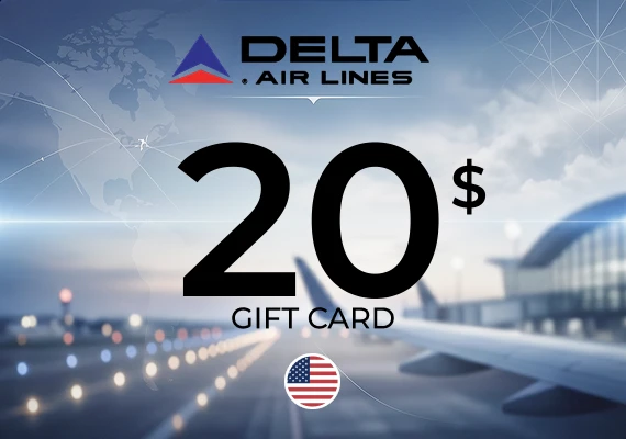 Delta Airlines Gift Card 20 USD