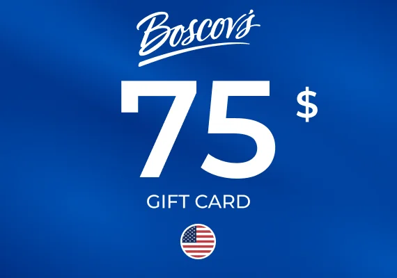 Boscov Gift Card 75 USD