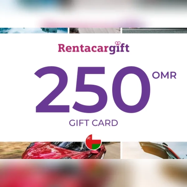 RentacarGift Gift Card 250 OMR Key - OMAN