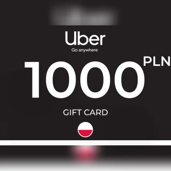Uber Gift Card 1000 PLN Key - POLAND