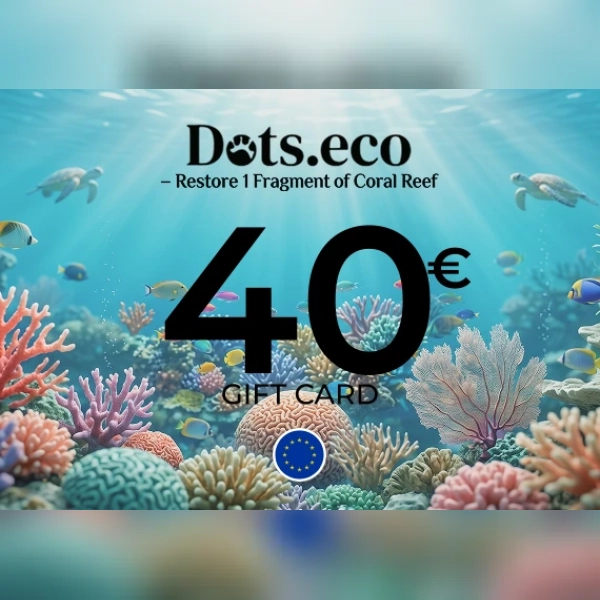 Dots.eco - Restore 1 fragment of coral reef Gift Card 40 EUR Key - EU