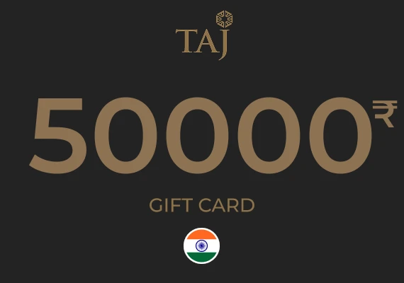 Taj Hotels Gift Card 50000 INR