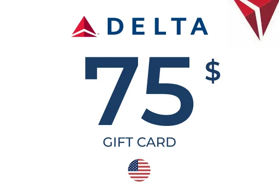 Delta Airlines Gift Card 75 USD Key - UNITED STATES