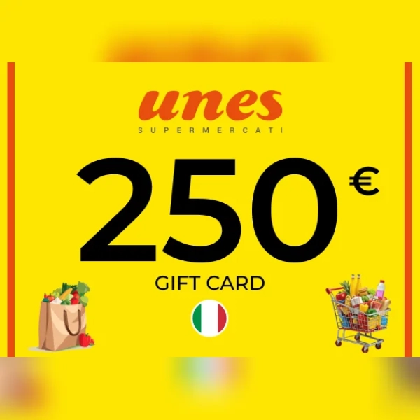 Unes Gift Card 250 EUR Key - ITALY