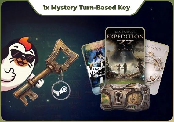 1x Turn-Based Mystery Steam Key