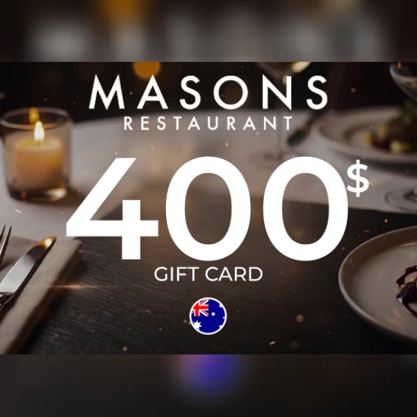 Restaurant Mason Gift Card 400 AUD Key - AUSTRALIA