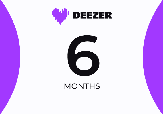 Deezer Premium 6 Months