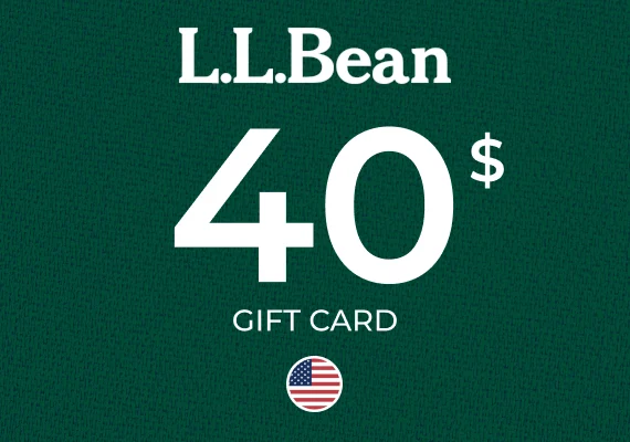 L.L.Bean Gift Card 40 USD