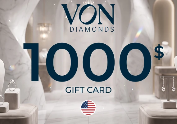 Von Diamonds Gift Card 1000 USD 
