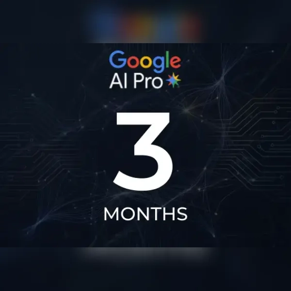 Google AI Pro: Gemini Advanced - 3 Month Non-Stackable Subscription LINK - GLOBAL