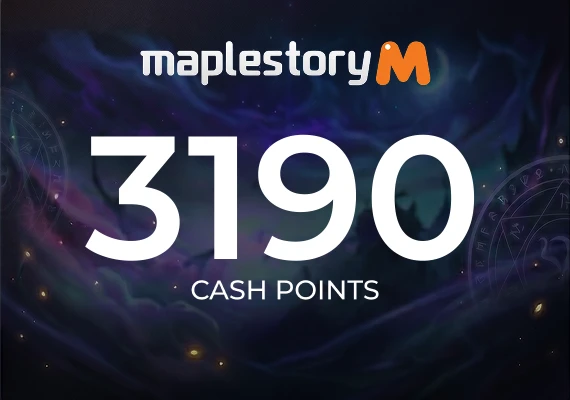 MapleStory M - 3190 Cash Point