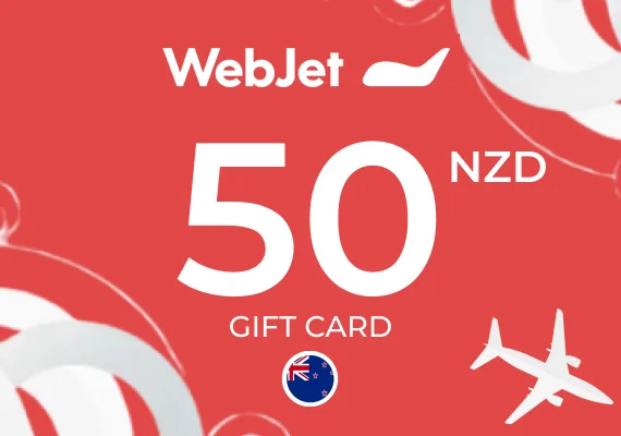 Webjet Gift Card 50 NZD