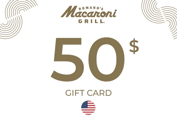 Macaroni Grill Gift Card 50 USD