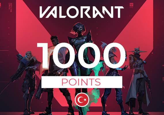 VALORANT Gift Card - 1000 Valorant Points