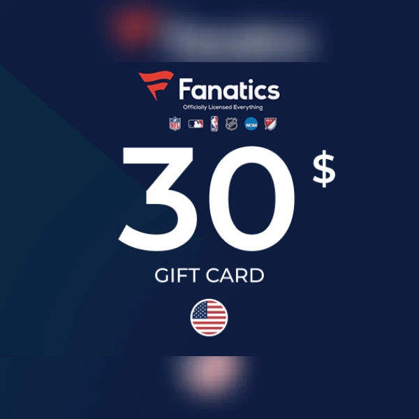 Fanatics Gift Card 30 USD Key - UNITED STATES