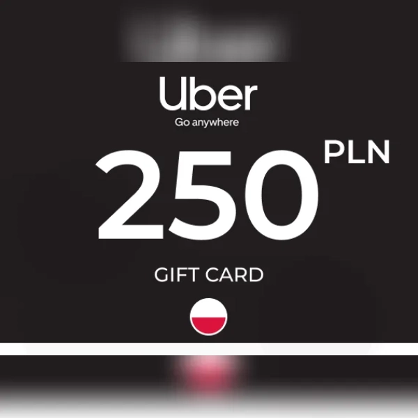 Uber Gift Card 250 PLN Key - POLAND