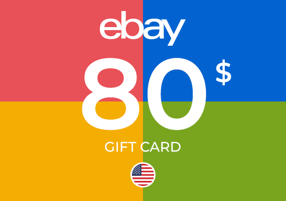 eBay Gift Card 80 USD (US)