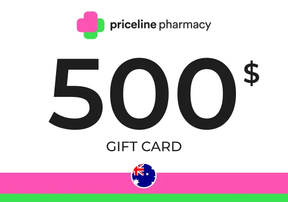 Priceline Pharmacy Gift Card 500 AUD