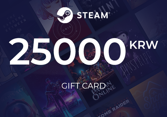 Steam Wallet Gift Card 25000 KRW Key - ASIA