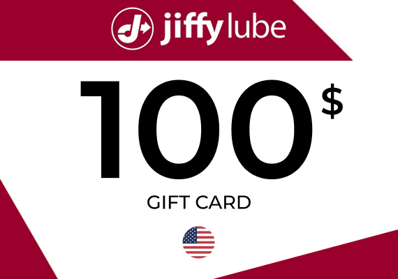 Jiffy Lube Gift Card 100 USD