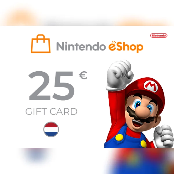 Nintendo eShop Card 25 EUR Key - NETHERLANDS