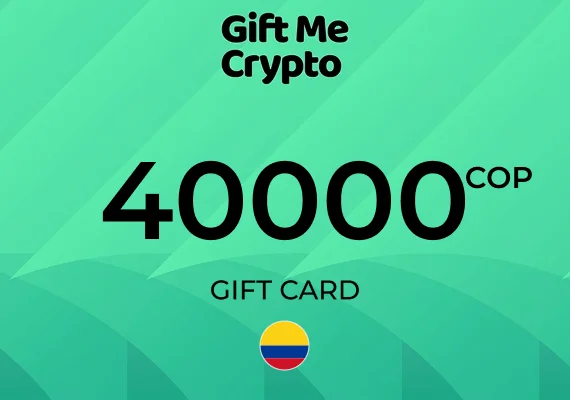 Gift Me Crypto Gift Card 40000 COP