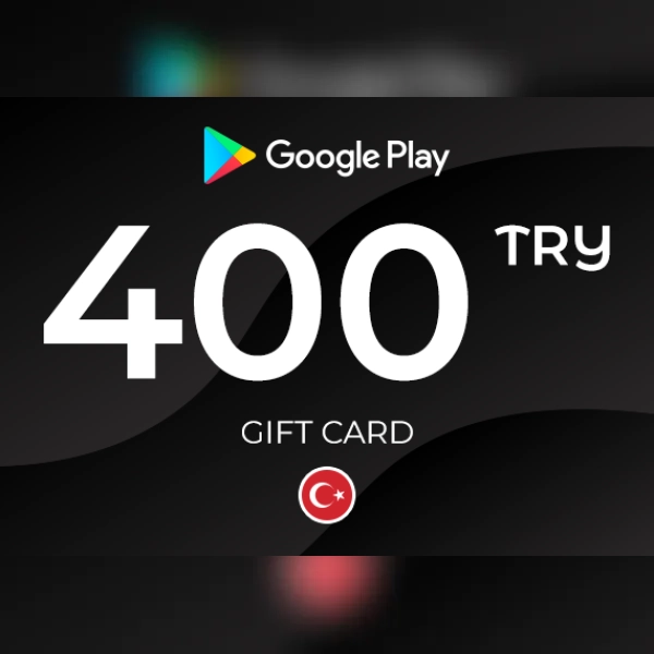 Google Play Gift Card 400 TRY Key - TURKEY