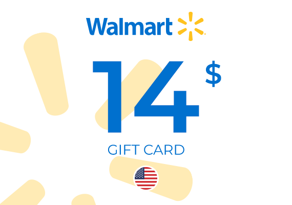 Walmart Gift Card 14 USD