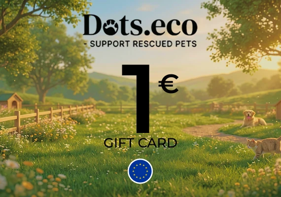 Dots.eco - Support Rescued Pets Gift Card 1 EUR