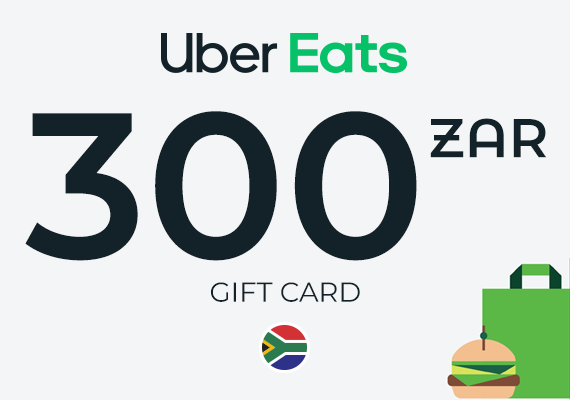 Uber Eats Gift Card 300 ZAR Uber Eats Gift Card 300 ZAR