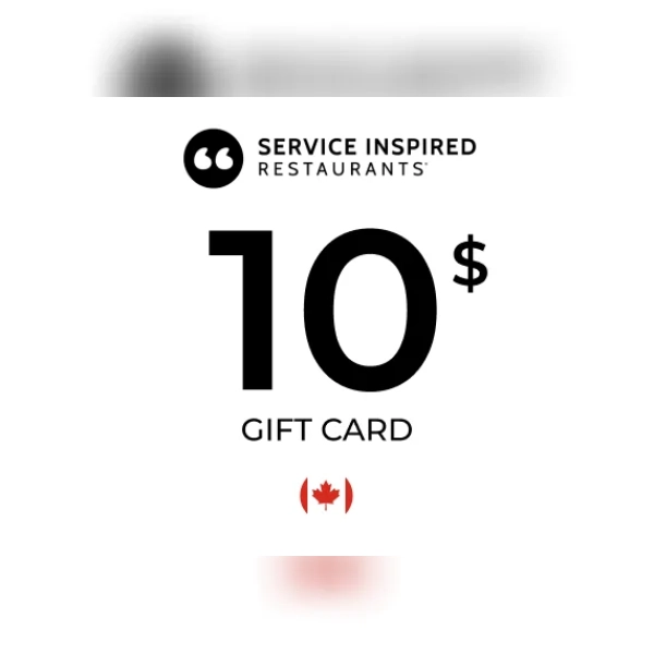 SIR Corp. Gift Card 10 CAD Key - CANADA