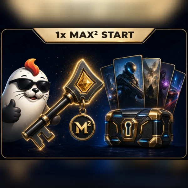 1x MAX² Start – AAA Game OR Mystery Pack