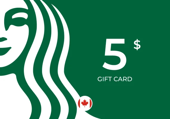 Starbucks Gift Card 5 CAD