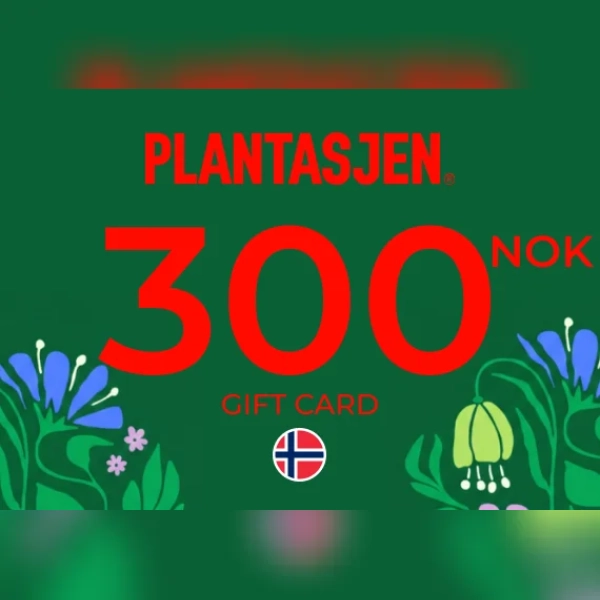 Plantasjen Gift Card 300 NOK Key - NORWAY