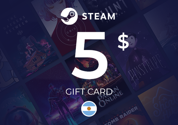 Steam Wallet Gift Card 5 USD Steam Wallet Gift Card 5 USD