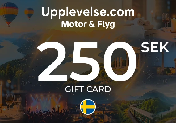 Motor & Flyg - Upplevelse.com Gift Card 250 SEK