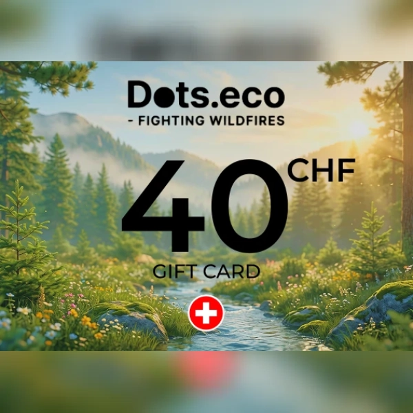 Dots.eco - Fighting Wildfires Gift Card 40 CHF Key - SWITZERLAND