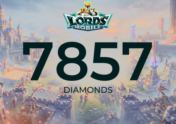 Lords Mobile - 7857  Diamonds